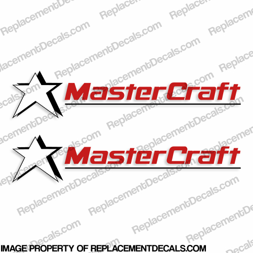 MasterCraft Boat Decals - Style 3 (Set of 2) INCR10Aug2021