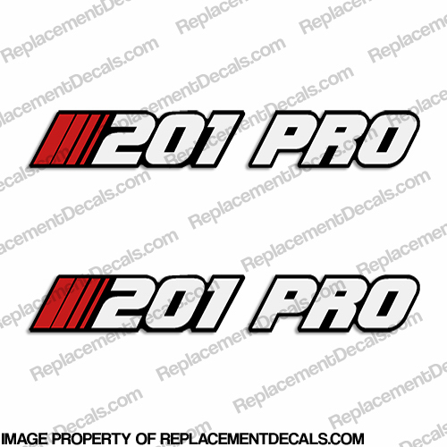 Stratos "201-PRO" Decal - Older Style (Set of 2) INCR10Aug2021