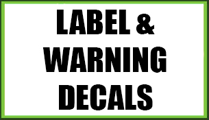 Label/Warning Decals