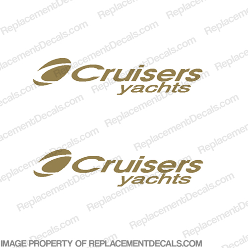 Cruiser Yachts Boat Decals (Set of 2) 