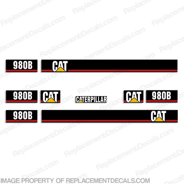 Caterpillar Loader 980B Decal Kit INCR10Aug2021