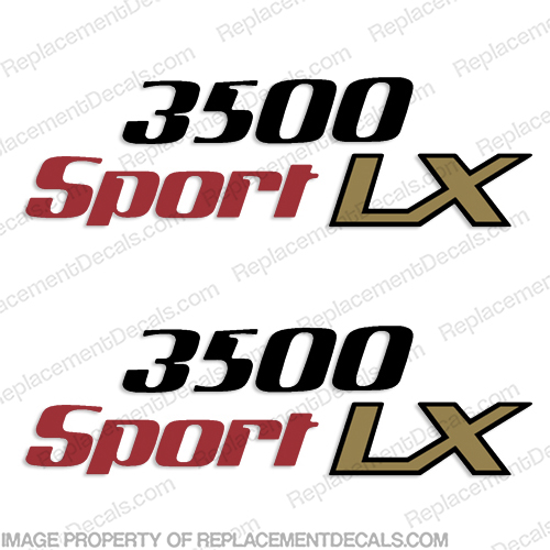Century Boats 3500 Sport LX Logo Decals (Set of 2) INCR10Aug2021
