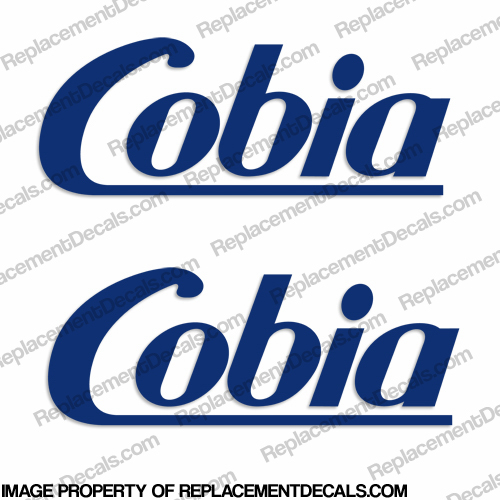 Cobia Boats Logo Decal (Style 3) - Any Color! INCR10Aug2021