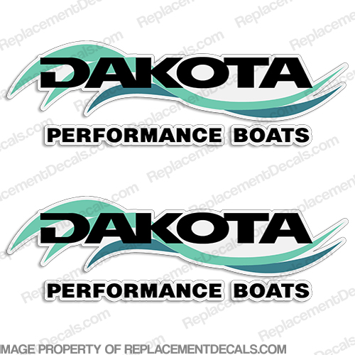 Dakota Performance Boats Decals (Set of 2) INCR10Aug2021