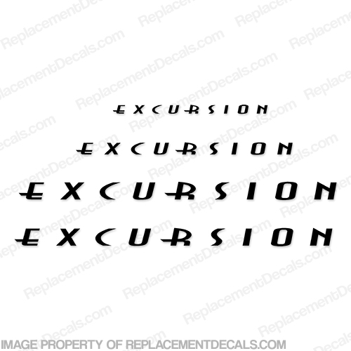 Excursion by Fleetwood RV Decal Package - Any Color! INCR10Aug2021