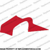 F4i Right Mid to Upper Fairing Decal (Red) INCR10Aug2021