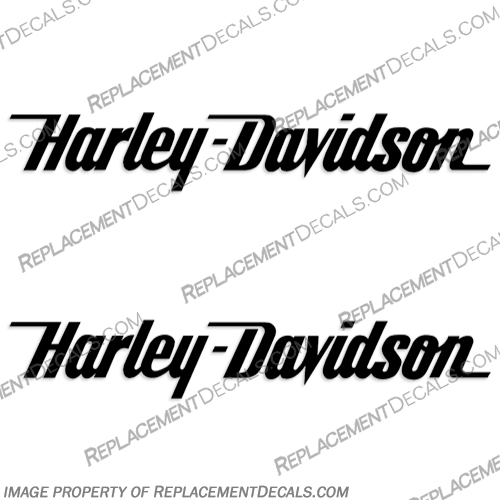 Harley-Davidson Nightster Decals 2009 - (Set of 2) - Any Color  Harley, Davidson, Fuel, Tank, Decals, Single, Color, any, style 8, nightster, nite, 2009, set, of, 2, night, 