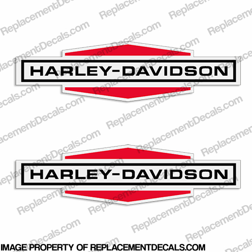 Harley-Davidson Racing Gas Tank Decals - 1969 (Set of 2) INCR10Aug2021