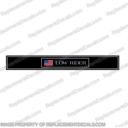 Harley Davidson “Lowrider” USA Fork Cover Decal Harley, Davidson, USA, Harley Davidson, softail, soft-tail, harley-davidson, low rider, low, rider, low-rider, lowrider, INCR10Aug2021