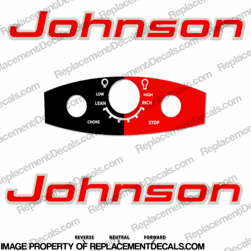 Johnson 1963 10hp Decals INCR10Aug2021