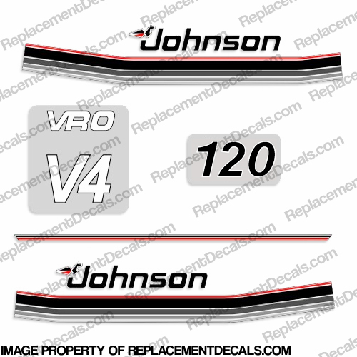 Johnson 1985 120hp VRO Decals INCR10Aug2021