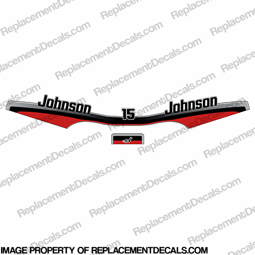 Johnson 1998 15hp Decal Kit INCR10Aug2021
