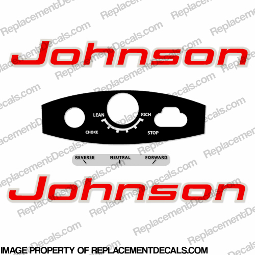 Johnson 1964 18hp Decals INCR10Aug2021