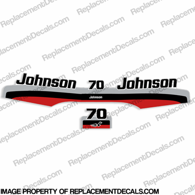 Johnson 70hp Decal Kit - 1997-1998 INCR10Aug2021