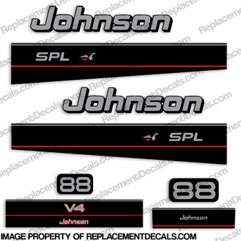 Johnson  1995 1996 1997 88hp Decal Kit INCR10Aug2021