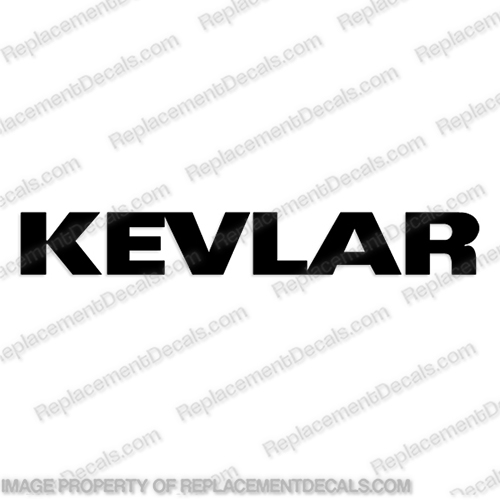 Kevlar Decal (set of 2) - Any Color!  kevlar
