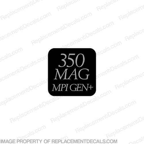Mercruiser 350 Mag MPi Gen+ Decal INCR10Aug2021