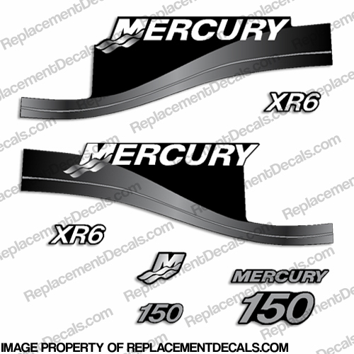 Mercury 150HP XR6 1999 - 2004 - Silver INCR10Aug2021