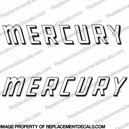Mercury 1959 Mark 55A White Decals INCR10Aug2021