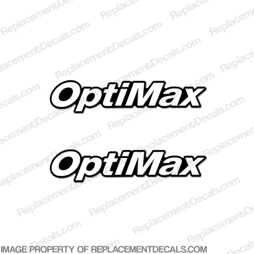 Mercury "Optimax" Decals (Set of 2) INCR10Aug2021