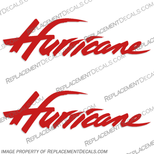 Honda Hurricane Motorcycle Decals (Set of 2) - Any Color honda, hurricane, motorcycle, motor, cycle, decals, stickers, decal, gas, fuel, tank, any, color, single, street, bike, 