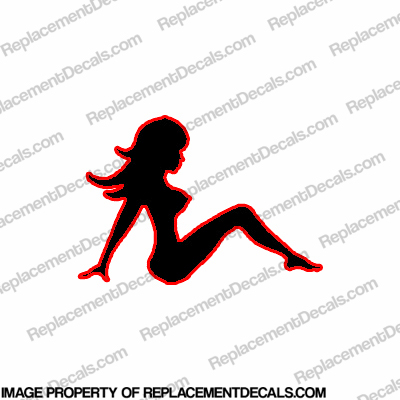 Mudflap Girl Logo Decal INCR10Aug2021