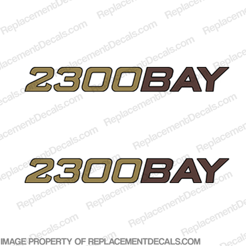 Ranger Boats "2300 Bay" Decals (Set of 2) INCR10Aug2021