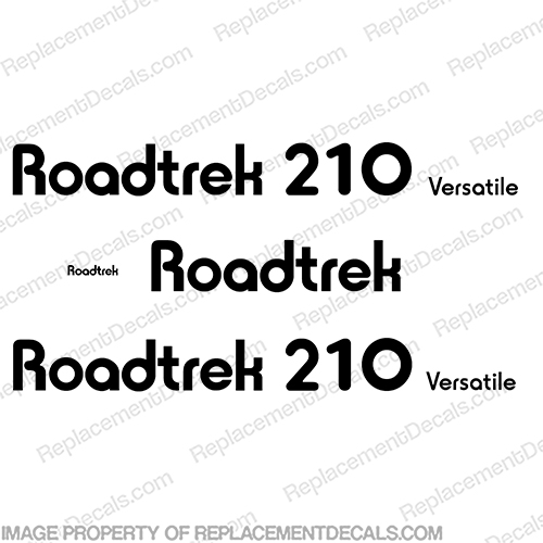 RoadTrek 210 Versatile RV Decals - Any Color!  INCR10Aug2021
