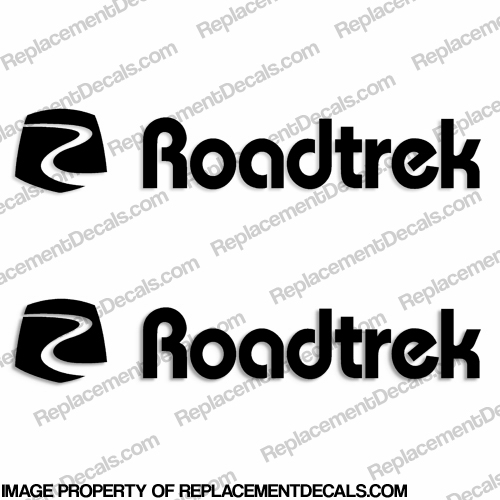 RoadTrek RV Logo Decals - Style 2 - (Set of 2) Any Color! INCR10Aug2021