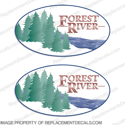 Forest River RV Graphic Decals (Set of 2) INCR10Aug2021