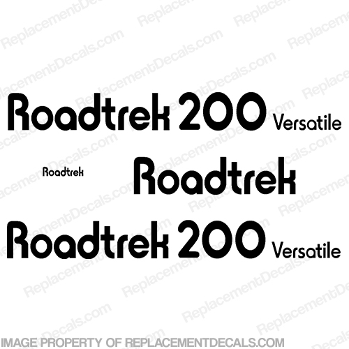 RoadTrek 200 Versatile RV Decals - Any Color! INCR10Aug2021