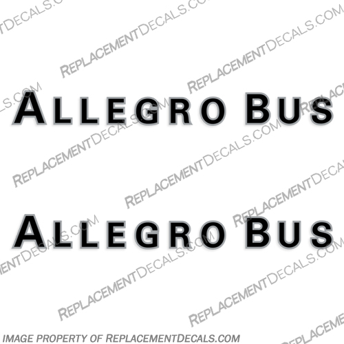 Tiffin Allegro Bus RV Decals RV-TIF-AGR-BUS