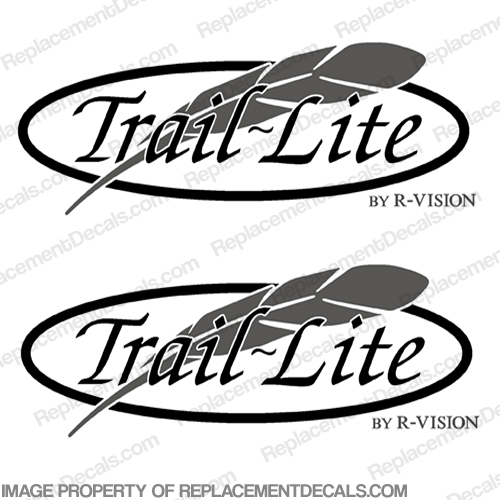 Trail Lite by R-Vision RV Decals (Set of 2) r vision, INCR10Aug2021