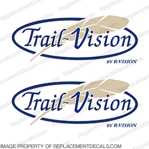 Trail Vision by R-Vision RV Decals (Set of 2) INCR10Aug2021
