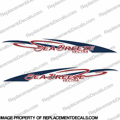 Sea Breeze Vectra Logo Decals (Set of 2) INCR10Aug2021
