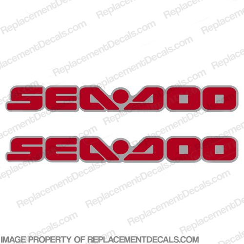 Sea-Doo Decals fits 2005 RXT - Red/Silver INCR10Aug2021
