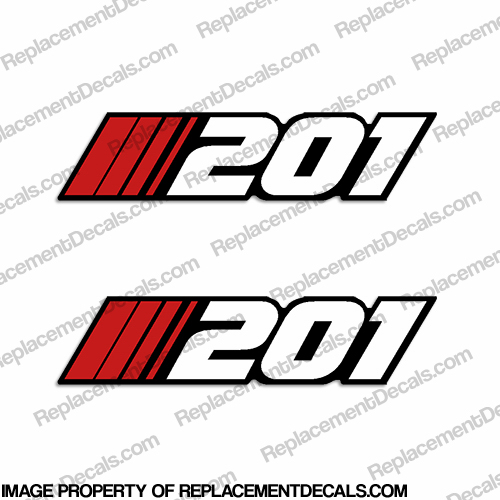 Stratos "201" Decal (Set of 2) INCR10Aug2021