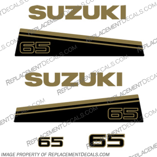 Suzuki 65hp DT65 Decal Kit suzuki, 65, hp, 65hp, dt65, dt, decal, kit, set, stickers, boat, engine, 