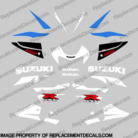 Suzuki GSX-R 750 Full Decal Kit - 2001 