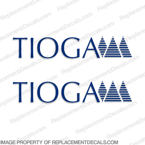 Tioga RV Decals (Set of 2) - Any Color! INCR10Aug2021