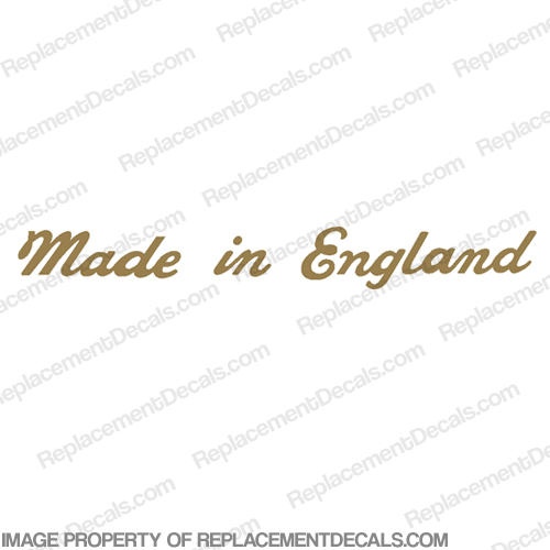 Triumph Made In England Decal INCR10Aug2021