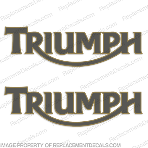 Triumph Gas Tank Decals - Style 1 INCR10Aug2021