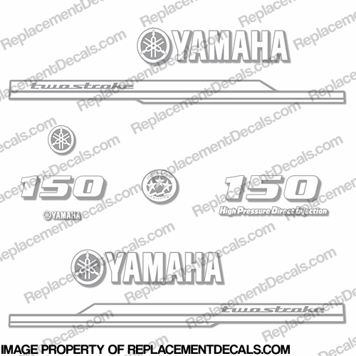 Yamaha 150hp HPDI Decal Kit - Any Color! - 2008+ INCR10Aug2021