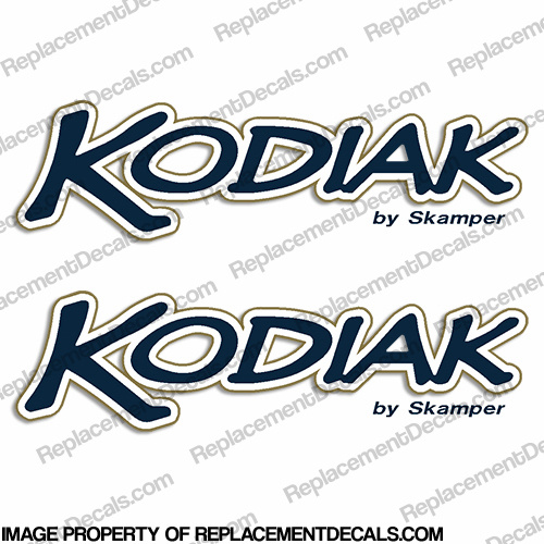 Kodiak by Scamper RV Decals INCR10Aug2021
