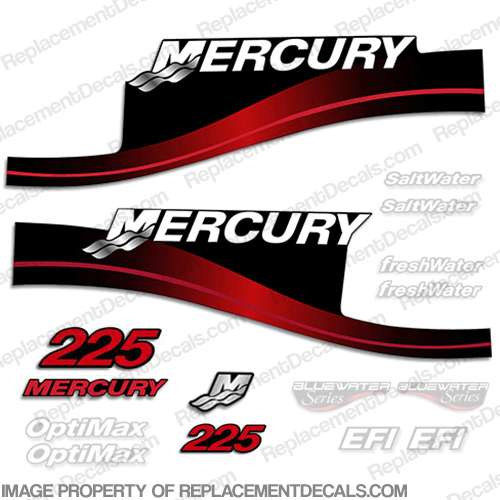 Mercury 225hp Decal Kit - 1999-2004 (Red) All Models Available 225 decals, mercury 225 hp, mercury saltwater, mercury saltwater decals, mercury freshwater decals, mercury efi decals, mercury optimax decals, mercury xr6 decals, mercury offshore edition decals, mercury efi saltwater decals, mercury optimax saltwater decals, mercury efi freshwater decals, mercury efi saltwater decals, mercury saltwater, mercury freshwater, mercury efi, mercury optimax, mercury xr6, mercury offshore edition, mercury efi saltwater, mercury optimax saltwater, mercury efi freshwater, mercury efi saltwater, merc decals, merc 225, merc 225 decals, optimax saltwater, efi saltwater, offshore edition, xr6, efi freshwater, mercury 225 optimax saltwater, mercury 225 optimax saltwater decals