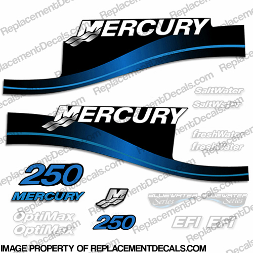 Mercury 250hp Decal Kit - 1999-2004 All Models Available (Blue) 250 decals, mercury 250 hp, mercury saltwater, mercury saltwater decals, mercury freshwater decals, mercury efi decals, mercury optimax decals, mercury xr6 decals, mercury offshore edition decals, mercury efi saltwater decals, mercury optimax saltwater decals, mercury efi freshwater decals, mercury efi saltwater decals, mercury saltwater, mercury freshwater, mercury efi, mercury optimax, mercury xr6, mercury offshore edition, mercury efi saltwater, mercury optimax saltwater, mercury efi freshwater, mercury efi saltwater, merc decals, merc 250, merc 250 decals, optimax saltwater, efi saltwater, offshore edition, xr6, efi freshwater, mercury 250 optimax saltwater, mercury 250 optimax saltwater decals
