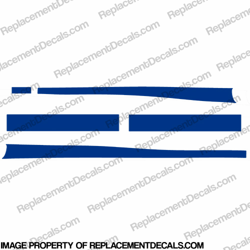 Mercury Band Replacement Decals for 200hp-300hp Engines - Any Color! Lower, cowl, stripe, strip, belt, upper, lock, mercury, engine, band, INCR10Aug2021