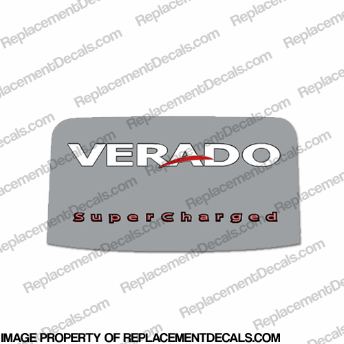 Mercury 2006-2012 135/150/175/200 Verado Supercharged Rear Decal INCR10Aug2021