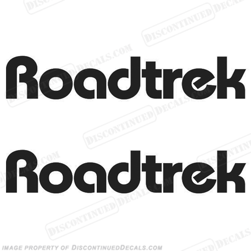 RoadTrek RV Logo Decals - Style 1 - (Set of 2) Any Color! INCR10Aug2021