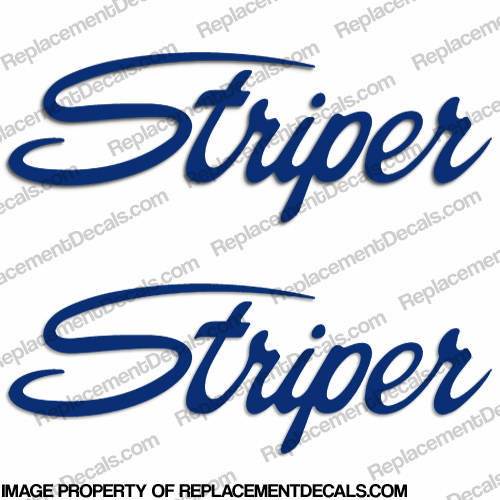 SeaSwirl Striper Boat Logo Decals - Any Color! INCR10Aug2021